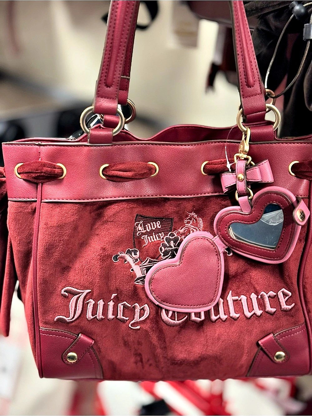 Juicy Couture Pink Tote Bag